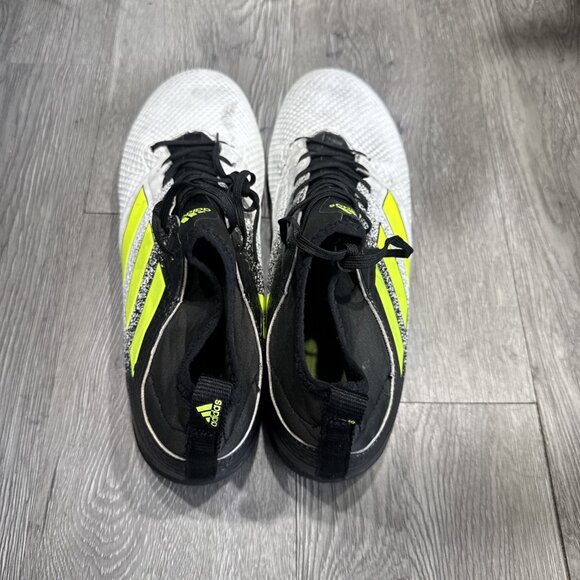 Adidas ACE Tango 17.3 Turf Soccer Indoor Shoes Black White Yellow Men’s Size 10 main image 8